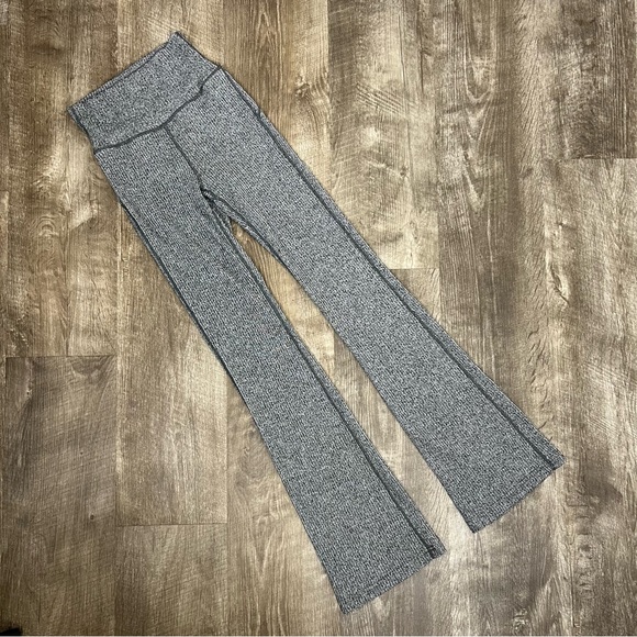 ECHT Pants & Jumpsuits Echt Grey Marl Comfort Flare Pants Poshmark